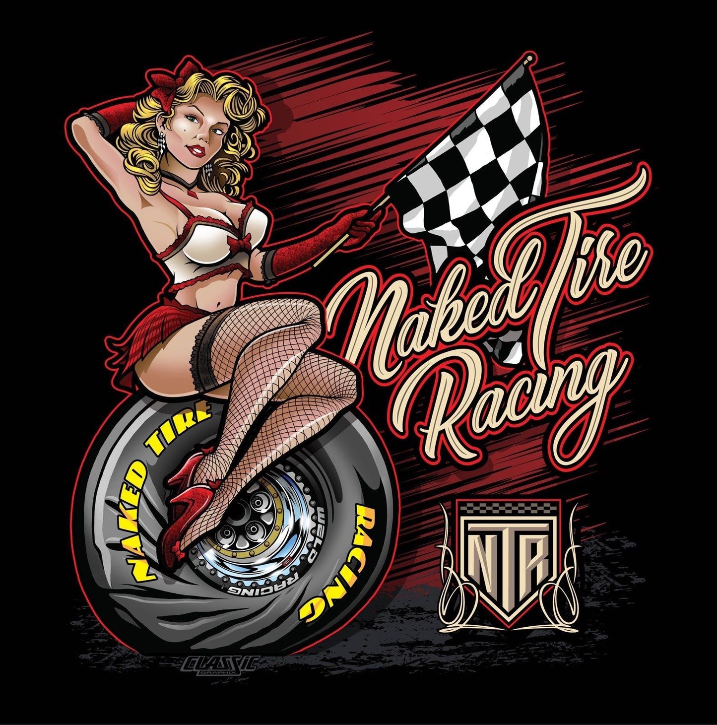 NTR Pin Up Girl short sleeve