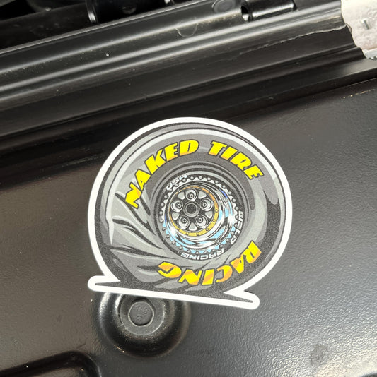 Tire Wrinkle Sticker 3"